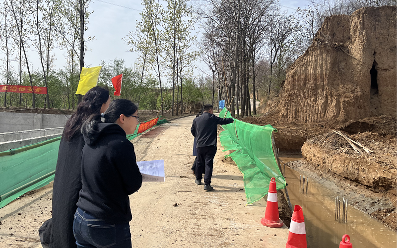 1681097996101095107.png 上图为查看朝阳镇污水处理厂尾水湿地建设项目进展情况.png